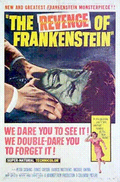 The Evil of Frankenstein Poster